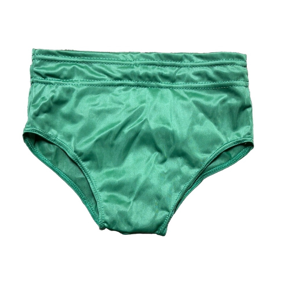 Vintage Green Solid Swim‎ Brief - 24" - Nylon